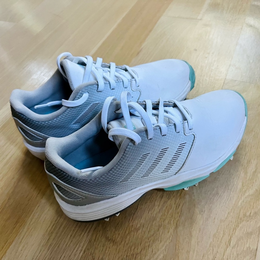 Adidas Unisex-Child Junior Golf Shoes Big Kid Size 2